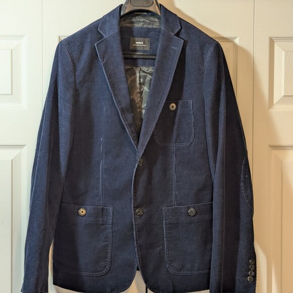 Mexx Navy Metropolitan Corduroy Blazer - Slim 42 - Picture 2 of 14